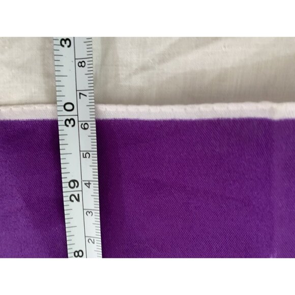 Vtg ITALY Bold Purple SOUVENIR SCARF Pisa Firenze FLORENCE Leaning Tower 29 x 30 - Picture 10 of 12